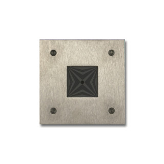 Lecteur de proximité résidents en inox encastré pour centrales P