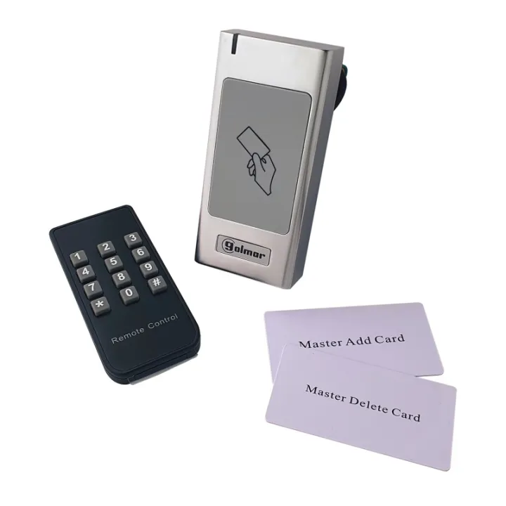 Lecteur Résidents Zamac, Saillie Autonome 125 Khz, Alimentation 12/24Vcc