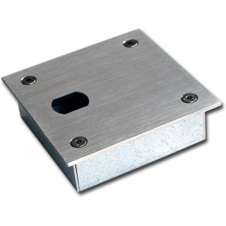 Boîtier Inox À Encastrer Format T25 Pour U Av 0151/095, E03, E56