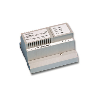 Alimentation 8,5 Vcc, 12 Vca/18 Vca, Sortie Intercom, 7 Din