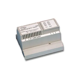 Alimentation 8,5 Vcc, 12 Vca/18 Vca, Sortie Intercom, 7 Din (4+N)