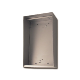 Boîtier saillie+visière alu pour platine U HR 2010, U HRCL 2010,
