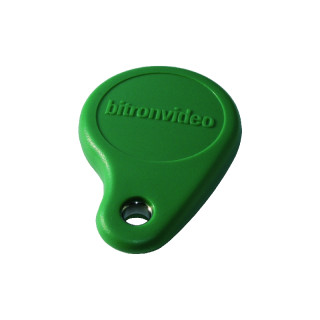 Badge De Proximité Vert Mifaire 13.56 Mhz
