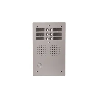 Platine Monobloc Hr Alu Audio Analogique (1+N) 2 Rangées 6 Boutons
