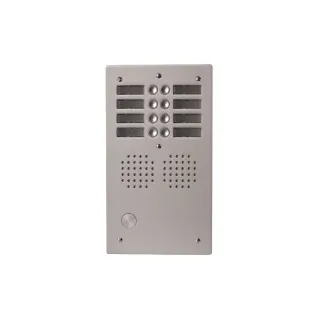 Platine Monobloc Hr Alu Audio Analogique (1+N) 2 Rangées 8 Boutons