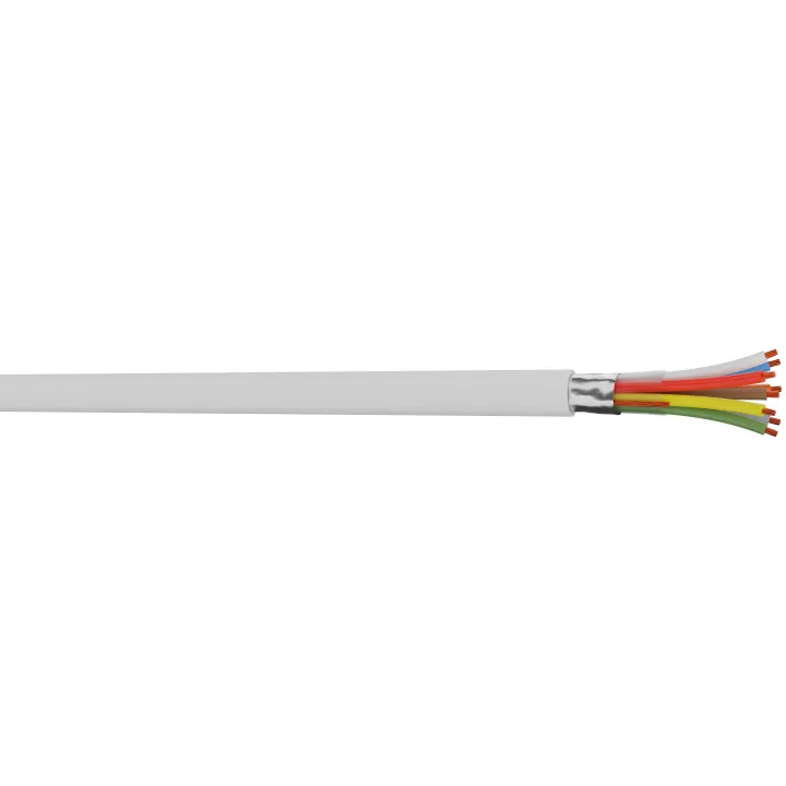 Câble Téléphonique Tranxalarm 4X0.22Ae Blanc Boîte 100M