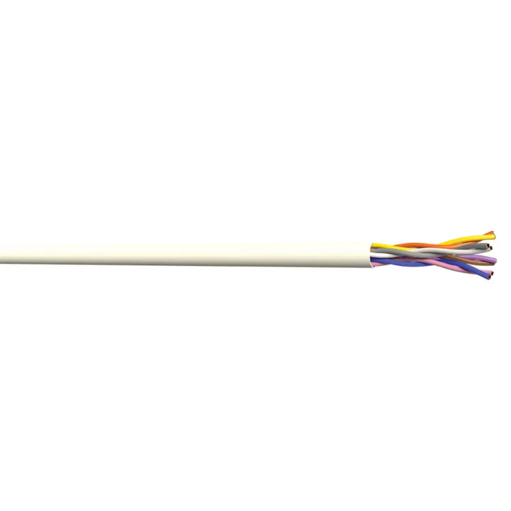Câble Téléphonique Tranxlan 298 4P Cat5 Awg 24 Ivoire C100