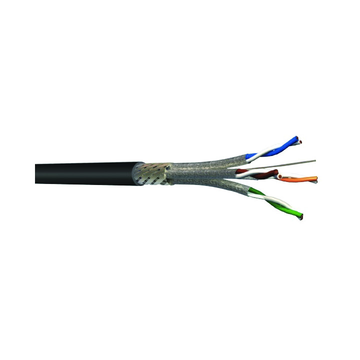Cable Cat.6A - Souple - S/Ftp