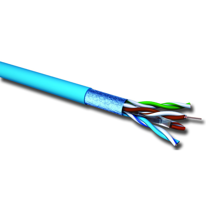 CABLE CAT6 F/UTP 1x4P LSZH 350