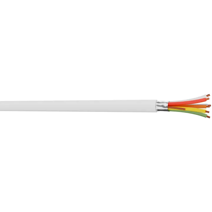 Câble Téléphonique Tranxalarm 4Xawg24 Blanc Boîte 100M