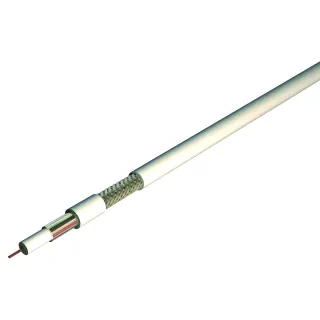 Câble Coax 17Db 75Ohms Pvc Blanc Int Classe B T500M