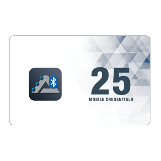 Licence De 25 Badges Mobile Credential Pour Lecteur Atrium Bt