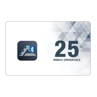 Licence De 25 Badges Mobile Credential Pour Lecteur Atrium Bt