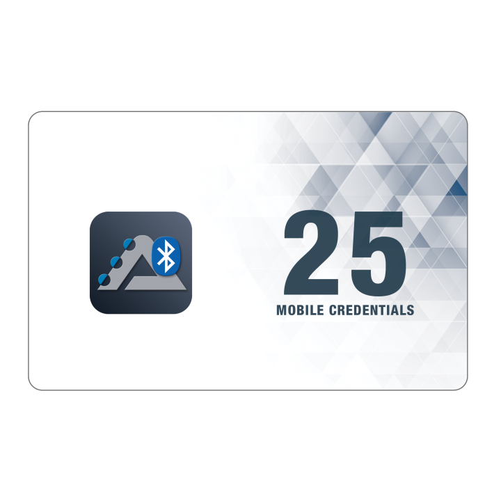 Licence De 25 Badges Mobile Credential Pour Lecteur Atrium Bt
