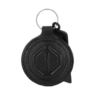 Badge Proximité 125 Khz Cuir Avec Porte Clés-Digitag®