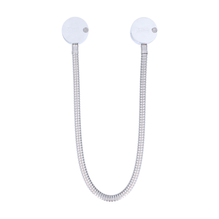FLEXIBLE DE PORTE 60 CM CHROMÉ-MÉTAL