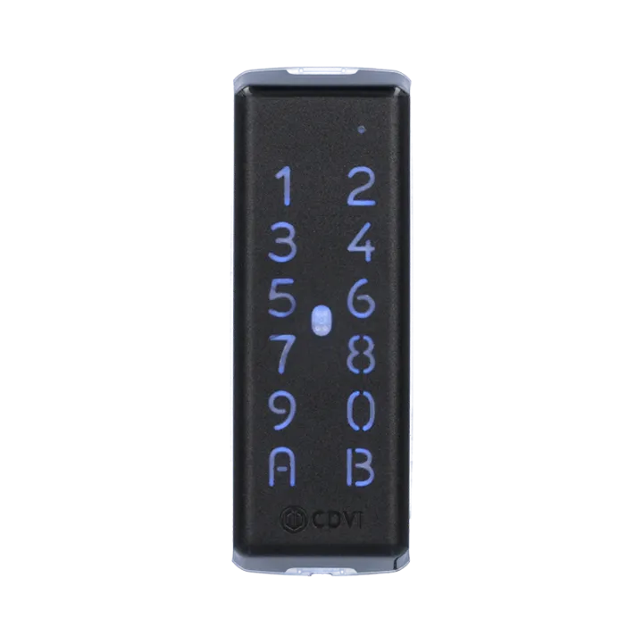 Lecteur+Clavier Codé Digicode® Desfire® Ev2 Rs485 Krypto