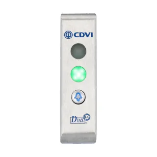 Sémaphore inox 2 leds saillie 