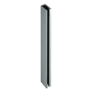 Kit En U De 2,5 M Pour Montage De Bandeaux Sur Porte En Verre