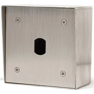 Boîtier Inox Saillie, Avec Perçage Au Diamètre 25 Mm Pour Lecteur Vigik+