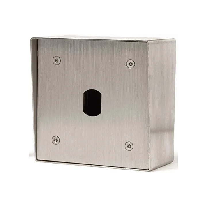 Boîtier Inox Saillie, Avec Perçage Au Diamètre 25 Mm Pour Lecteur Vigik+