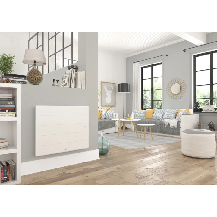 Radiateur Chaleur Douce Ovation 3 Horizontal Gris Ardoise 1500W