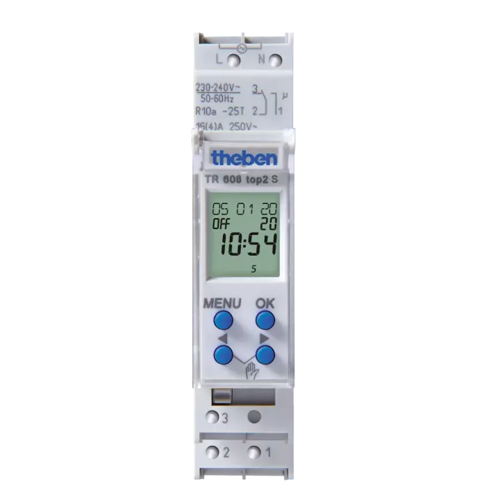 Horloge Hebdomadaire Digitale 1 Module 24H 7J 1 C Inv 56 Pas De Programmes