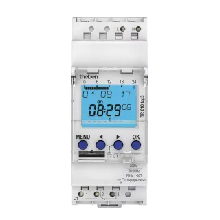 Horloge Hebdomadaire Digitale 24H 7J. 230V Compatible Obelisk Top3 Bluetooth