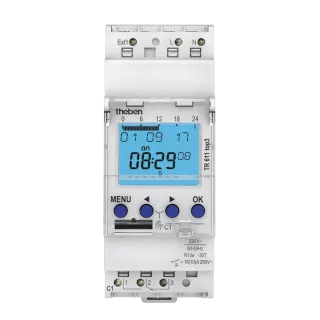 Horloge Hebdomadaire Digitale 24H 7J. 84 Pas De Prog.Compatible Obelisk Top3 Ble