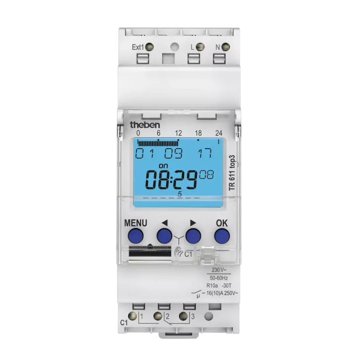 Horloge Hebdomadaire Digitale 24H 7J. 84 Pas De Prog.Compatible Obelisk Top3 Ble