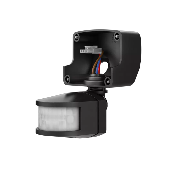 Détect mouv 180° noir theLedaB
