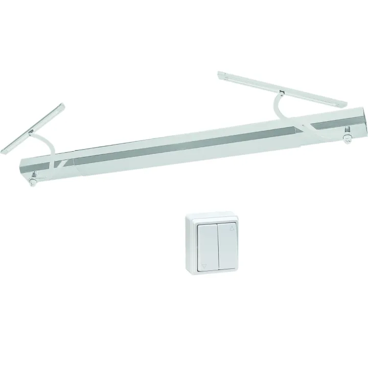 KIT NIGHT ONE DAY FILAIRE  BLANC Automatisme pour volets battants jusqu'à 1,6m.