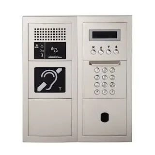Platine Audio Modulaire À Défilement Avec Boucle Magnétique & Emplacement Vigik+