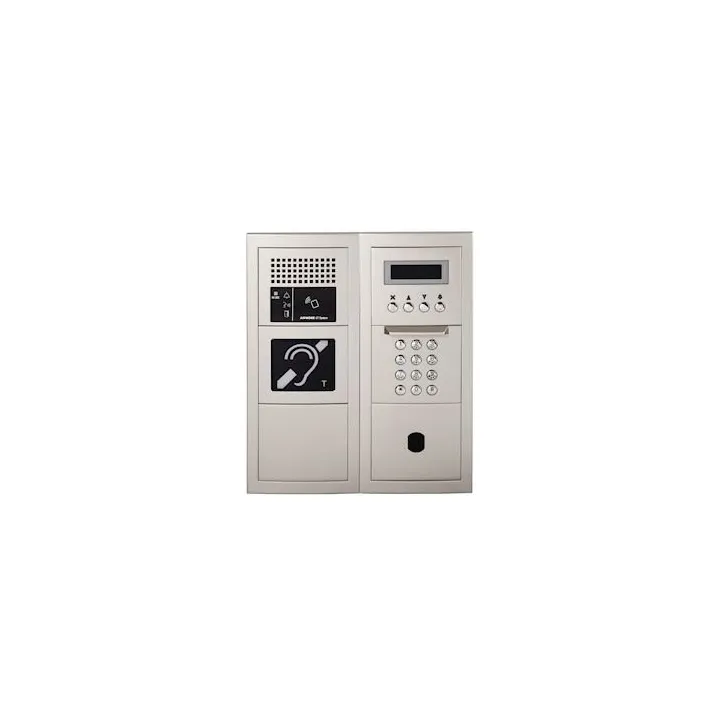 Platine Audio Modulaire À Défilement Avec Boucle Magnétique & Emplacement Vigik+