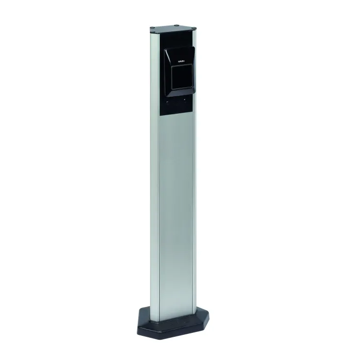 Colonnette H500 Mm Pour Photocellules, Clavier A Code, Lecteur De Bagdes