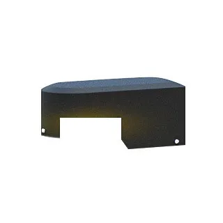 Capot Pour Opérateur Intégré S2500I. Ral 7021 - Gris Noir