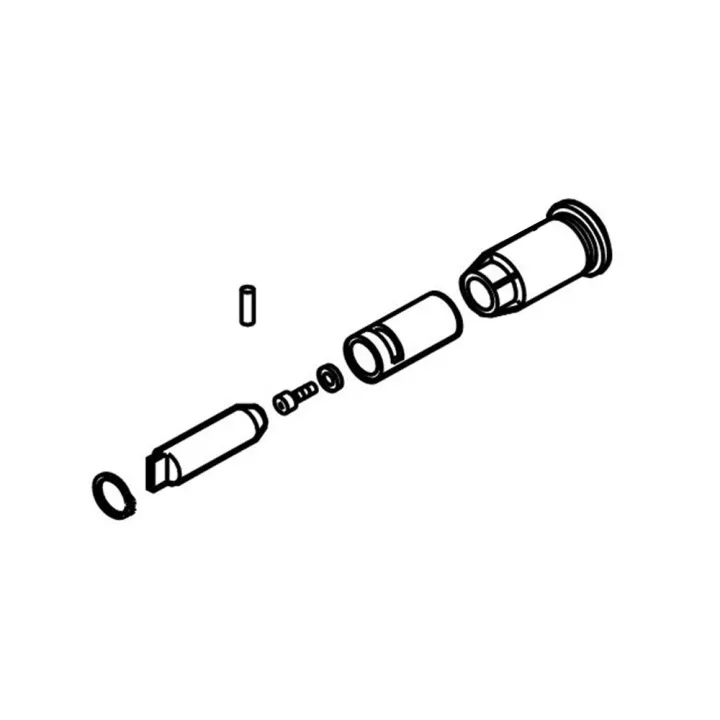 640 - Deverrouillage Exterieur Par Cle Triangulaire Pour Barriere 640