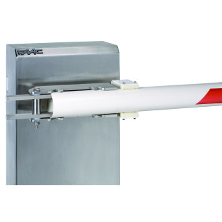 flasque de fixation inox 620 -lisse ronde degondable (lot de 1)