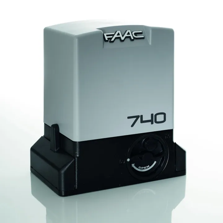 Moteur 740 E Z16 230V Avec Encodeur, 740D, Pignon Z16, Cle Dev., Plaque, Aimants