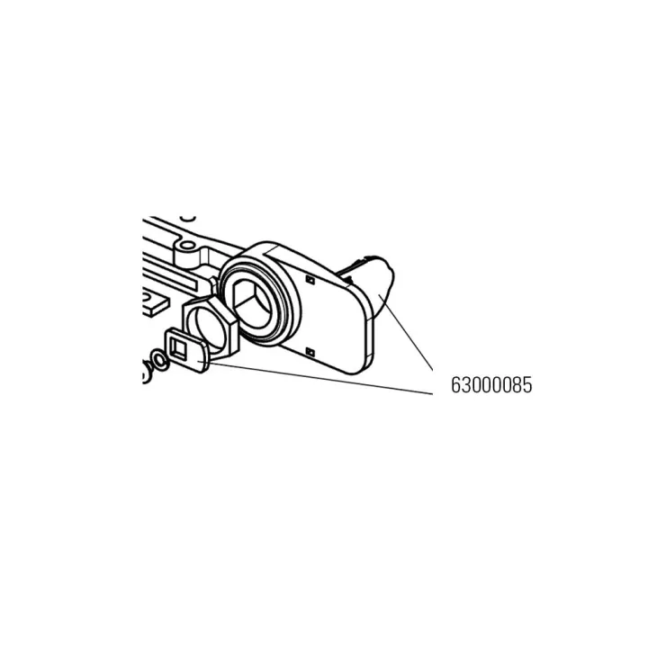 Cache Serrure Et Fix Canon S700H