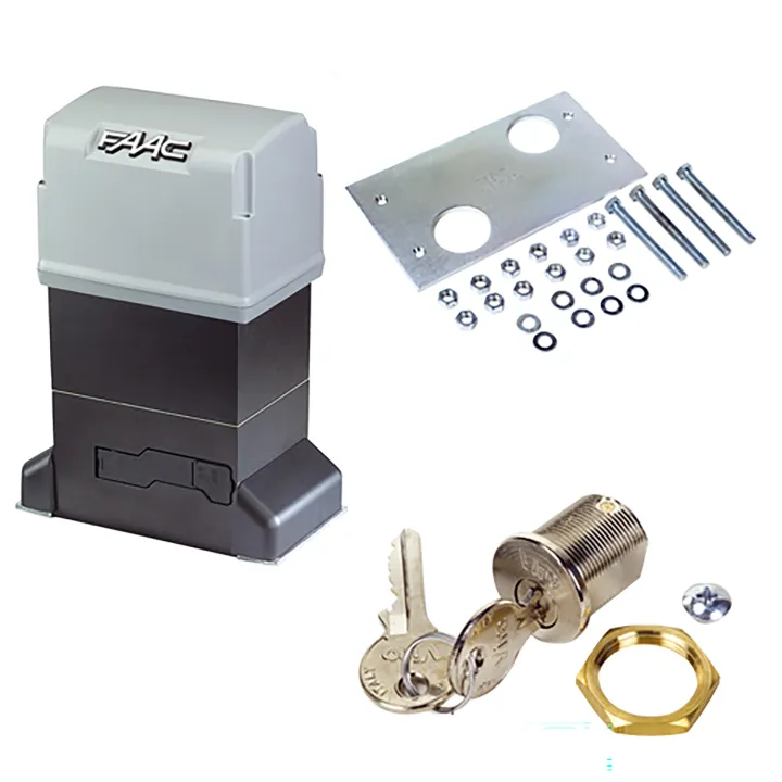 Box 844 Er Z16 Avec Plaque De Fondation Et Cylindre Verrouillage