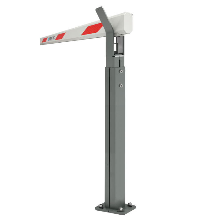 Poteau Support Lisse Ral7043