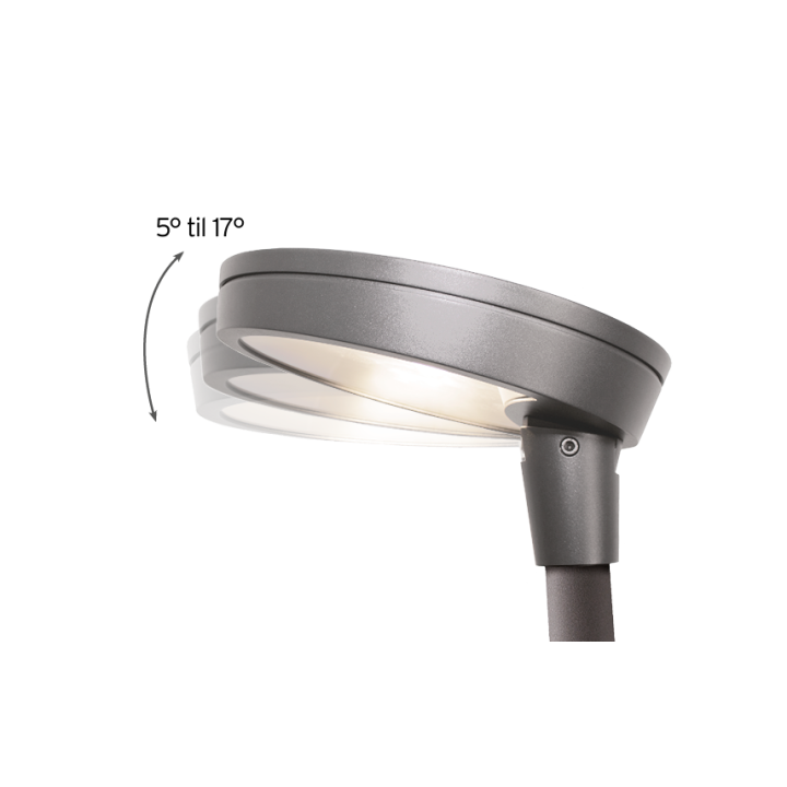 CIRCLED REGL. 23W GRIS 840