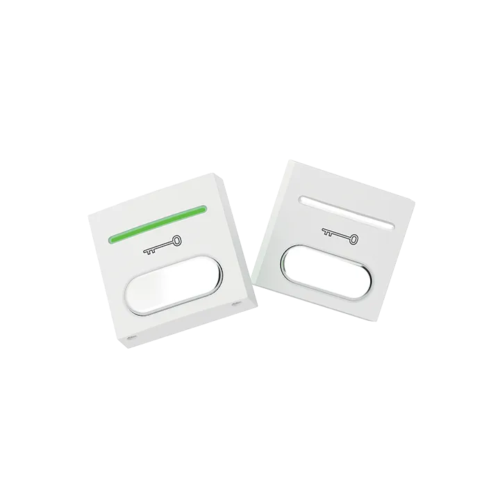 Bouton Poussoir Ab No+Nc+Led Rouge Et Verte