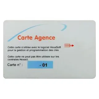Carte Agence Sans Logo (Liée À Une Carte Gestionnaire)
