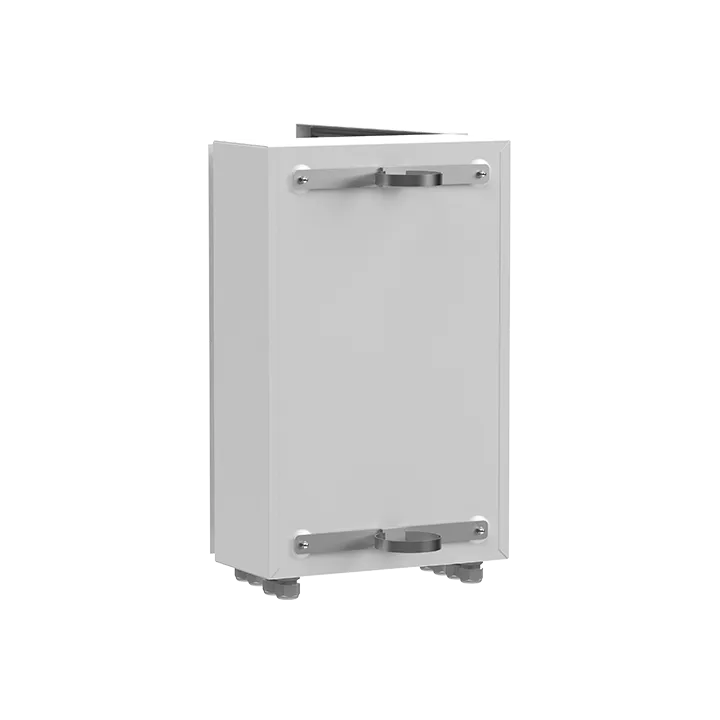 Coffret Vide Ip66 Grand Modèle Avec Rail Din + Grille Perforée