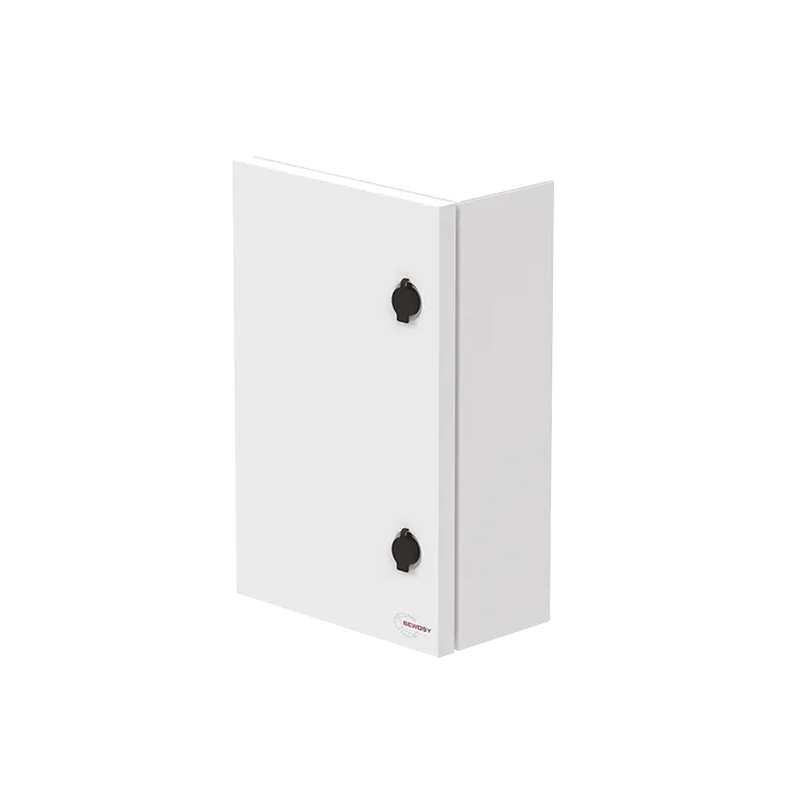 Coffret Vide Ip66 Grand Modèle Avec Rail Din + Grille Perforée