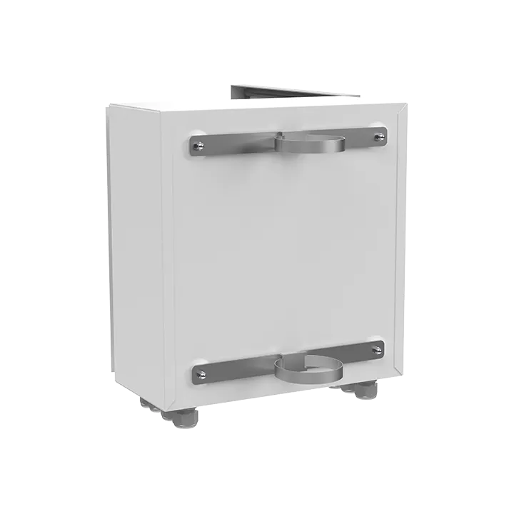 Coffret Vide Ip66 Petit Modèle Avec Rail Din + Grille Perforée