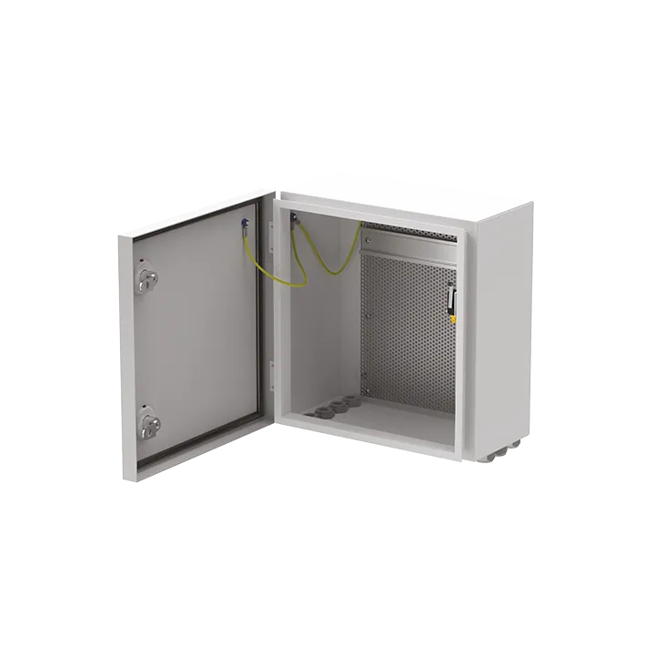 Coffret Vide Ip66 Petit Modèle Avec Rail Din + Grille Perforée
