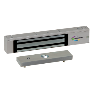 Ventouse Électromagnétique Applique 150 Dan 12-24V Dc + Ctc +Led